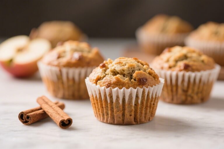 Keto Apple Cinnamon Muffins – Warm, Cozy, and Low-Carb