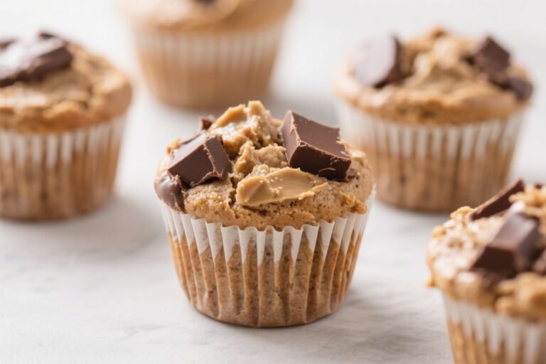 Keto Peanut Butter Chocolate Muffins – Easy, Satisfying, and Low-Carb