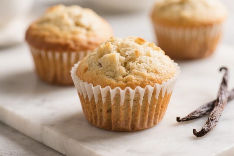 Keto Vanilla Bean Muffins – Light, Fragrant, and Low-Carb