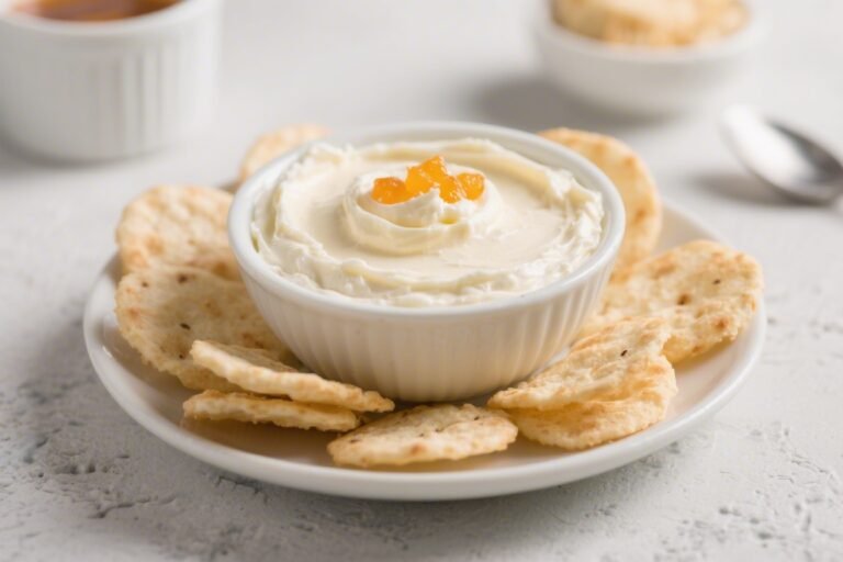 Low-Calorie Cheesecake Dip – Light, Creamy, and Ready in Minutes