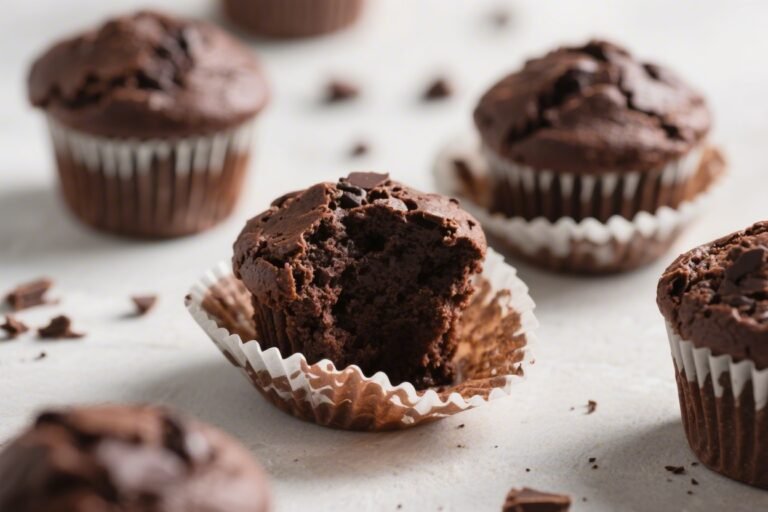Keto Dark Chocolate Muffins – Rich, Low-Carb, and Easy to Make