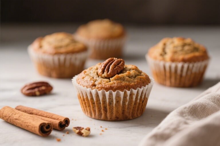 Keto Pecan Cinnamon Muffins – Warm, Nutty, and Low-Carb Comfort