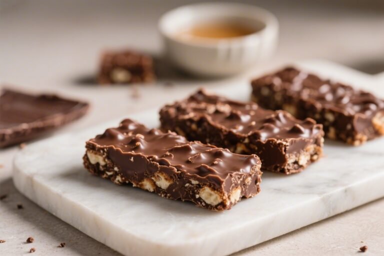 No Bake Chocolate Protein Bars – Easy, Nutritious, and Satisfying