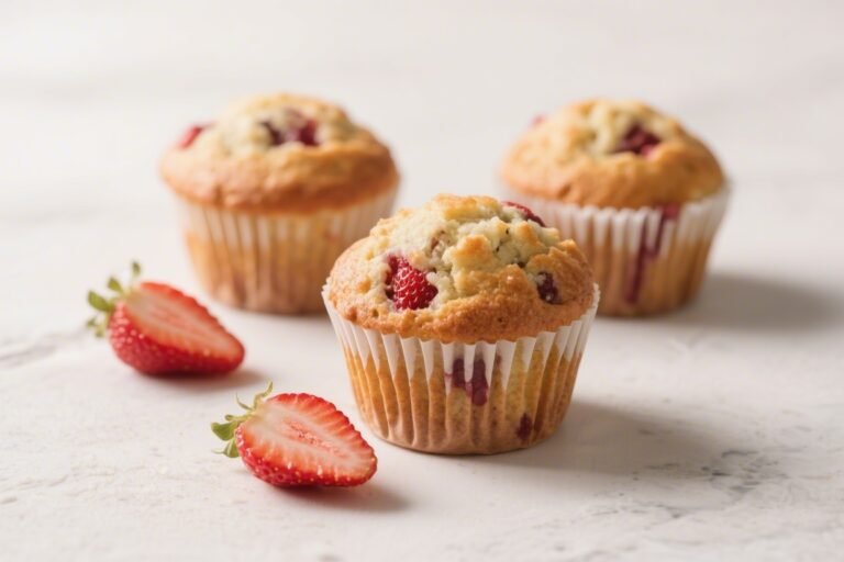 Keto Strawberry Muffins – Light, Sweet, and Low-Carb