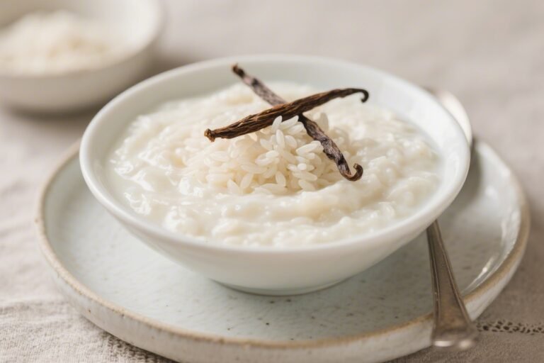 Vanilla Protein Rice Pudding – Creamy, Comforting, and Satisfying