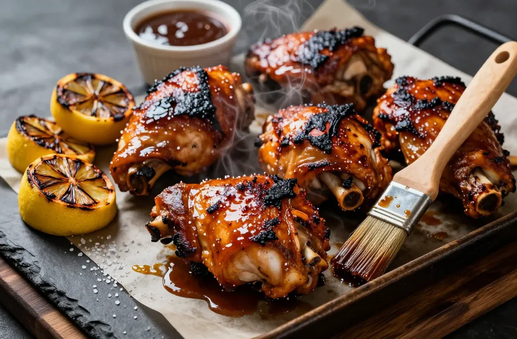 Insanely Juicy Oven Baked Bbq Chicken Thighs That Fall Off the Bone