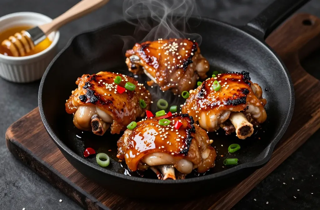 Weeknight Honey Garlic Chicken Thighs That Melt in Your Mouth