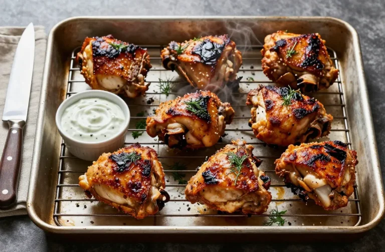 Unreal Crispy Baked Ranch Chicken Thighs Everyone Loves