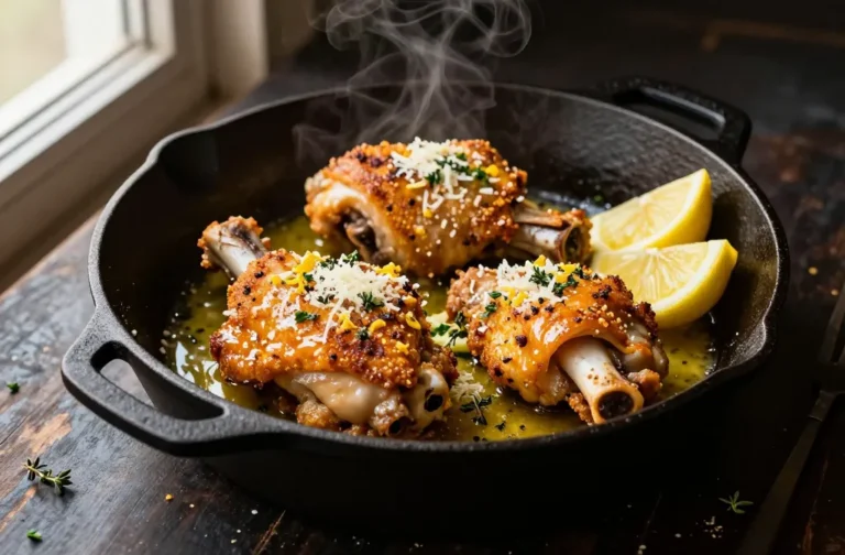 Crispy Garlic Parmesan Chicken Thighs That Broke the Internet