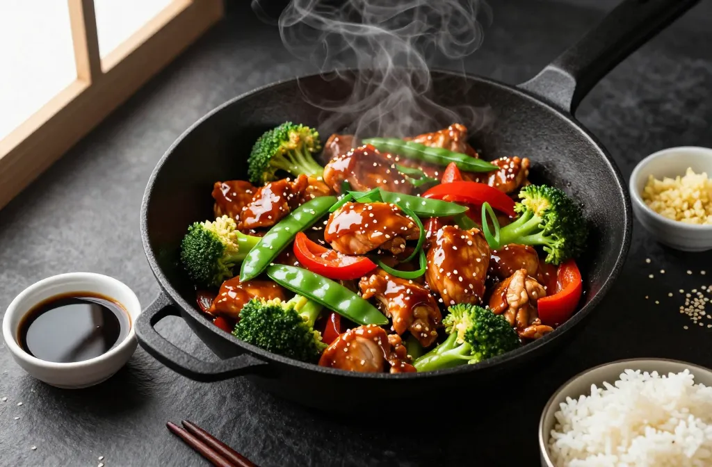 Teriyaki Chicken Stir Fry in 30 Minutes Flat