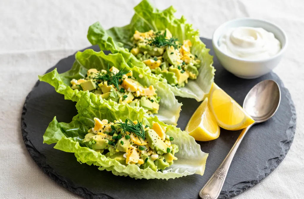 Avocado Egg Salad Lettuce Wraps You’Ll Crave Daily
