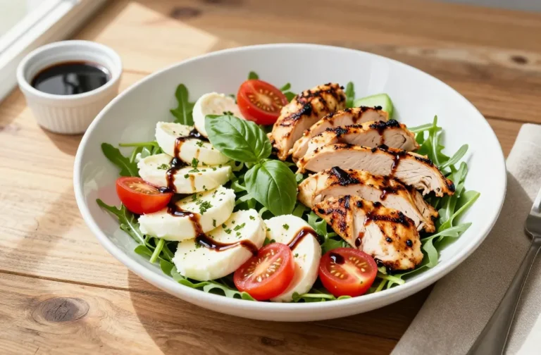 Grilled Chicken Caprese Salad in 30 Minutes Flat