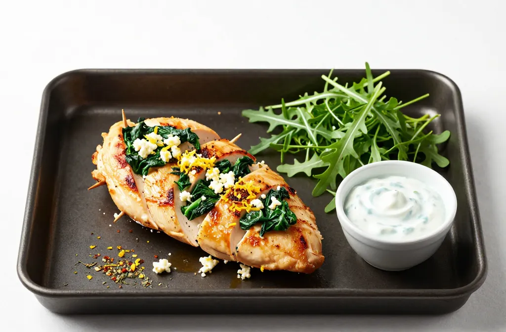 Spinach & Feta Stuffed Chicken Breast Weeknight Win