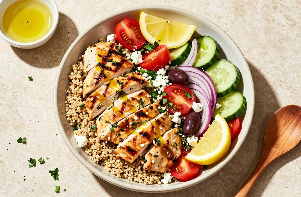 Mediterranean Chicken & Quinoa Salad You’Ll Crave