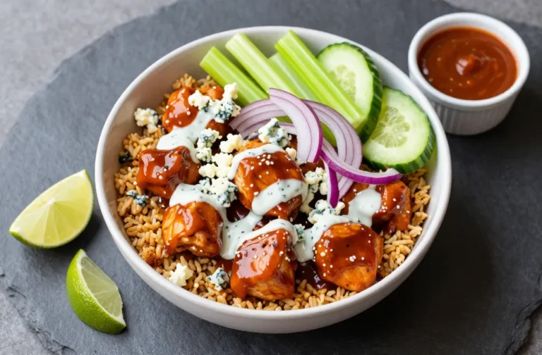 Light Buffalo Chicken Cauliflower Bowls You’Ll Crave
