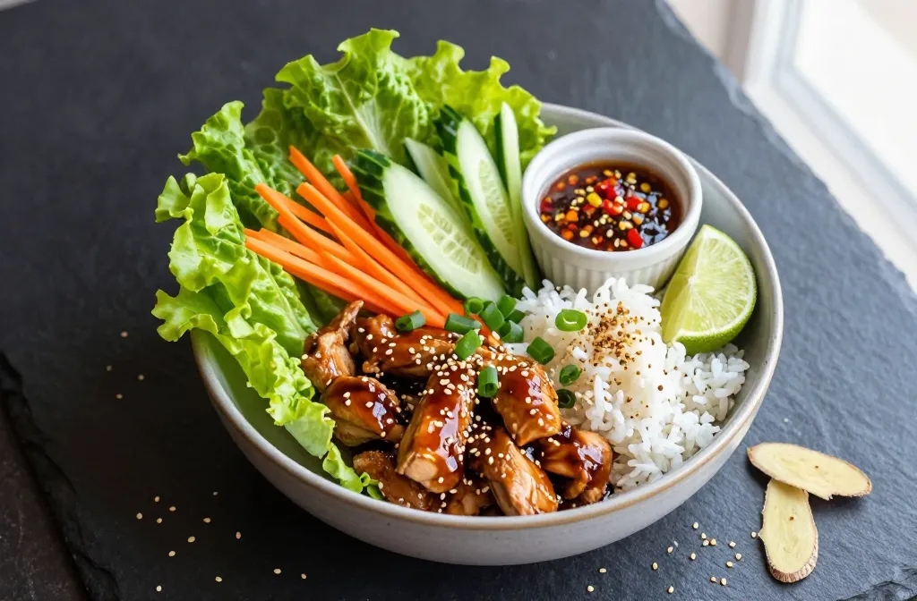 Asian Chicken Lettuce Wrap Bowls You’Ll Crave Tonight