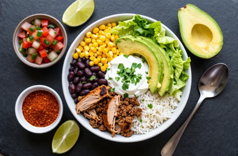 Cilantro Lime Turkey Taco Bowls That Slap Tonight