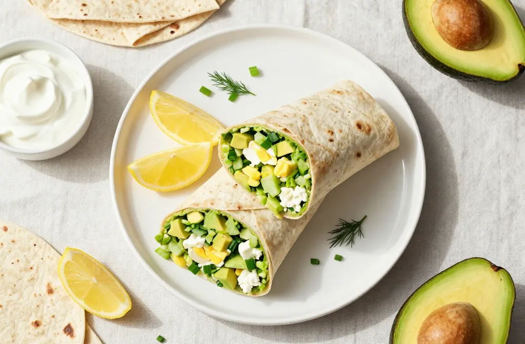 Avocado Egg White Salad Wraps You’Ll Crave Daily