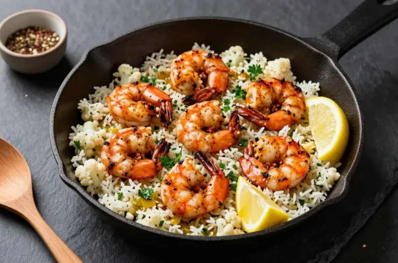 Light Cajun Shrimp & Cauliflower Rice You’Ll Crave