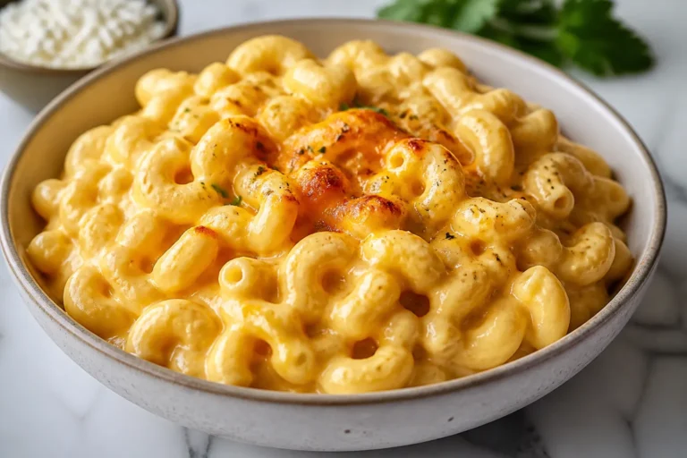 High-Protein Cottage Cheese Mac and Cheese – Comforting, Creamy, and Satisfying