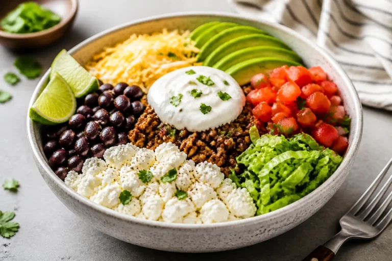 Cottage Cheese Taco Bowl – A Fresh, Protein-Packed Weeknight Favorite