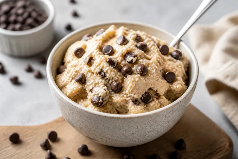 Cottage Cheese Cookie Dough – A Creamy, High-Protein Treat