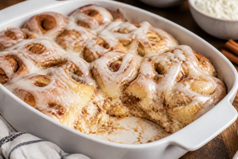 Cottage Cheese Cinnamon Roll Bake – A Cozy, Protein-Packed Breakfast