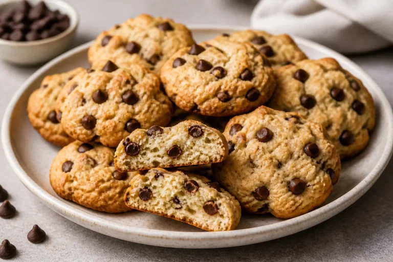 Cottage Cheese Chocolate Chip Cookies – Soft, Chewy, and Surprisingly Light