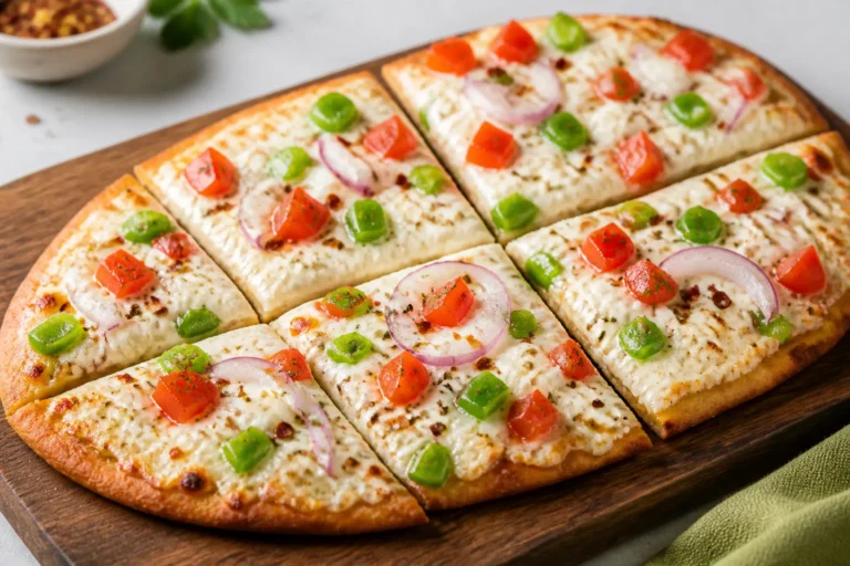 Cottage Cheese Flatbread Pizza – A Light, High-Protein Twist on Pizza Night