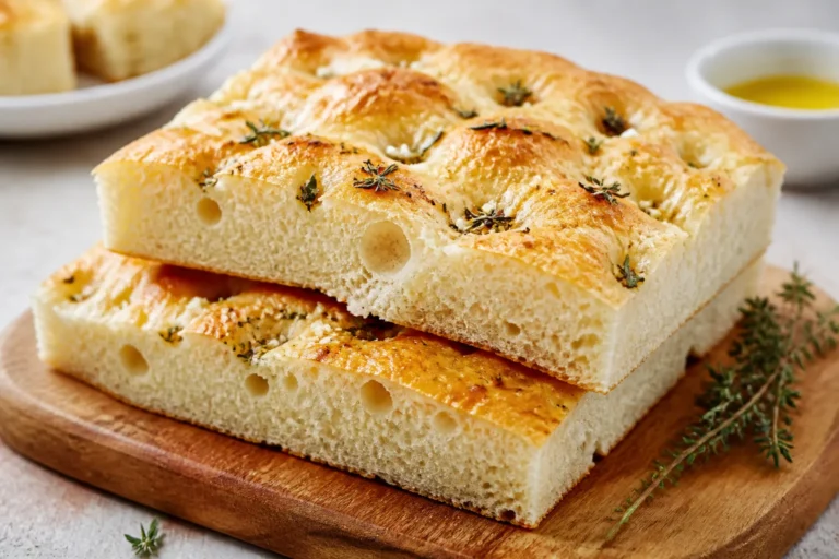 Cottage Cheese Focaccia Bread – Soft, Savory, and Surprisingly Simple