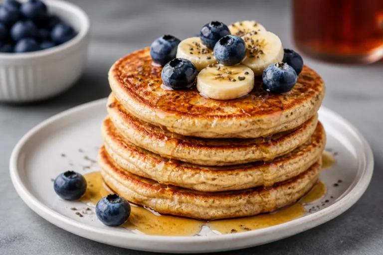 Cottage Cheese Protein Pancakes – Light, Fluffy, and Packed With Protein
