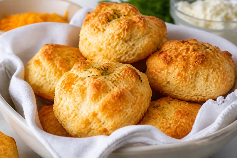 Cottage Cheese Cheddar Biscuits – Tender, Cheesy, and Easy