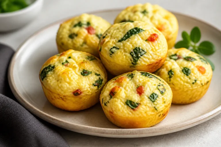 High Protein Cottage Cheese Egg Bites – Easy, Meal-Prep Friendly Breakfast