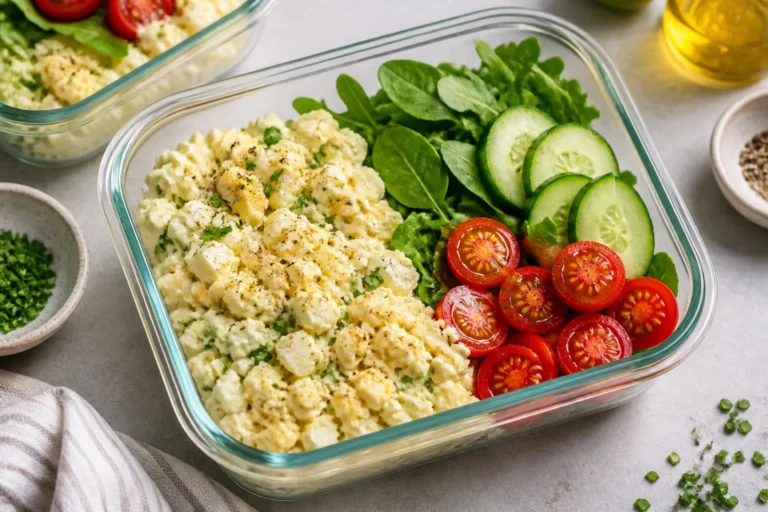 Cottage Cheese Egg Salad Meal Prep – Creamy, Protein-Packed, and Ready for the Week
