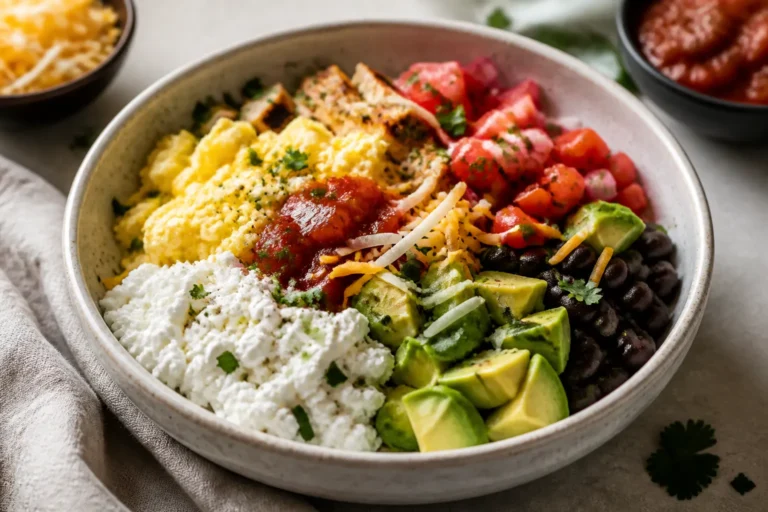 Cottage Cheese Breakfast Burrito Bowls – A Fresh, Protein-Packed Morning Meal