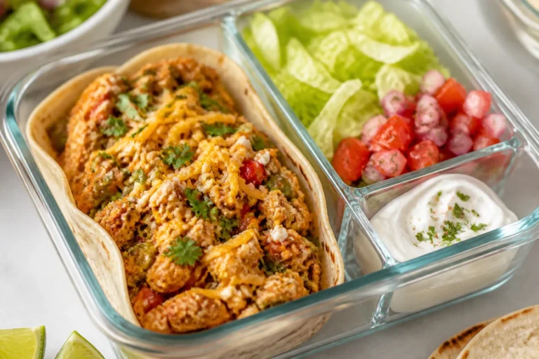 Cottage Cheese Turkey Taco Meal Prep – A High-Protein, Easy Weeknight Staple