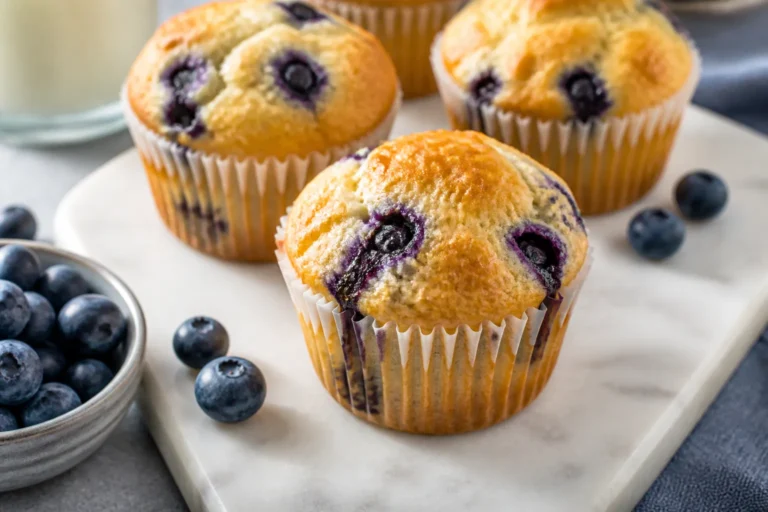 Cottage Cheese Blueberry Protein Muffins – Easy, High-Protein Breakfast Treat