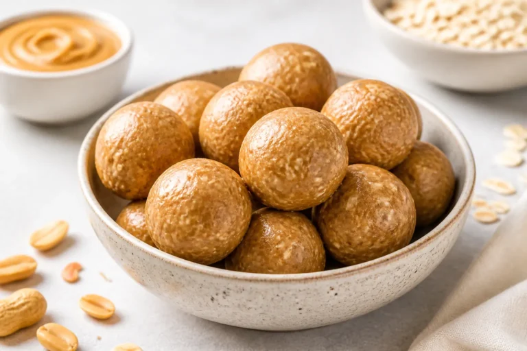 High Protein Peanut Butter Energy Balls – Simple, Satisfying, and Great for On-the-Go