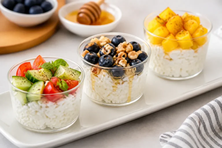 High Protein Cottage Cheese Snack Cups – Easy, Satisfying, and Portable