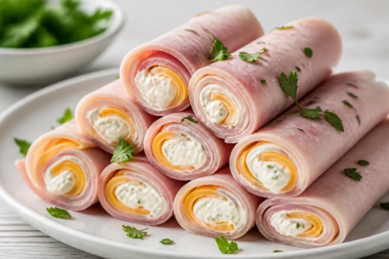 High Protein Ham and Cheese Roll-Ups – Easy, Satisfying, and Ready in Minutes