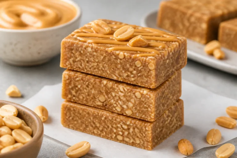 High Protein Peanut Butter Protein Bars – Easy, No-Bake Snack Fuel