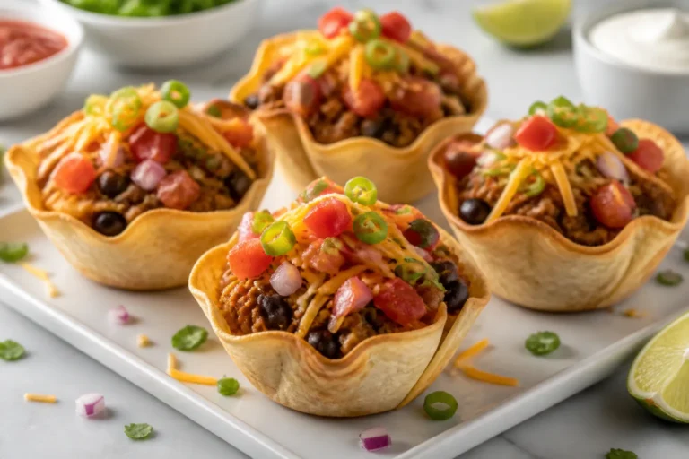 High Protein Taco Snack Cups – A Fast, Flavor-Packed Bite