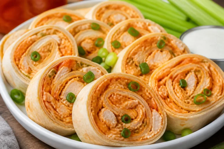 High Protein Buffalo Chicken Pinwheels – A Bold, Easy Snack
