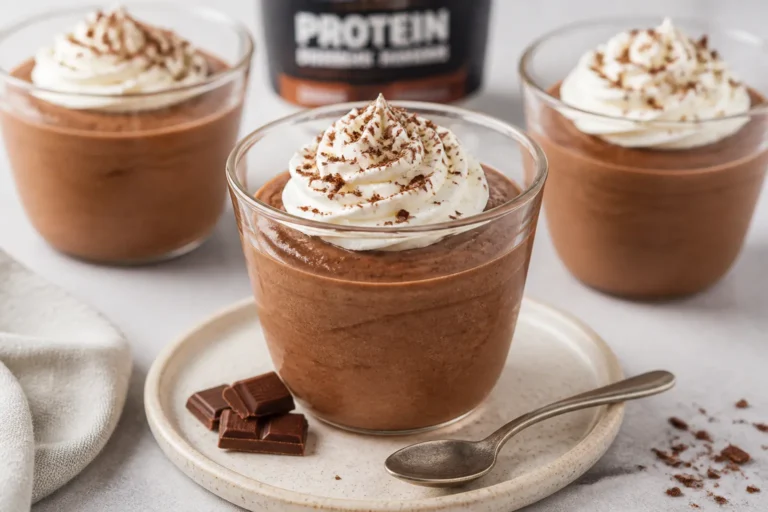 High Protein Protein Pudding Cups – Creamy, Satisfying, and Easy