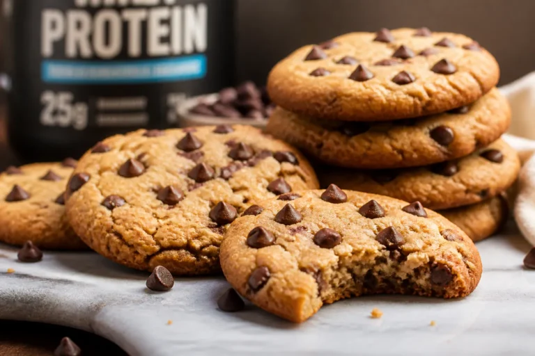 High Protein Chocolate Chip Protein Cookies – Soft, Chewy, and Satisfying