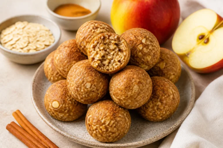 High Protein Apple Cinnamon Protein Balls – A Simple, Snackable Energy Boost