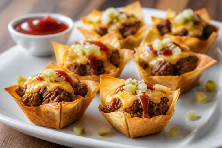 High Protein Cheeseburger Snack Cups – A Satisfying, Portable Bite