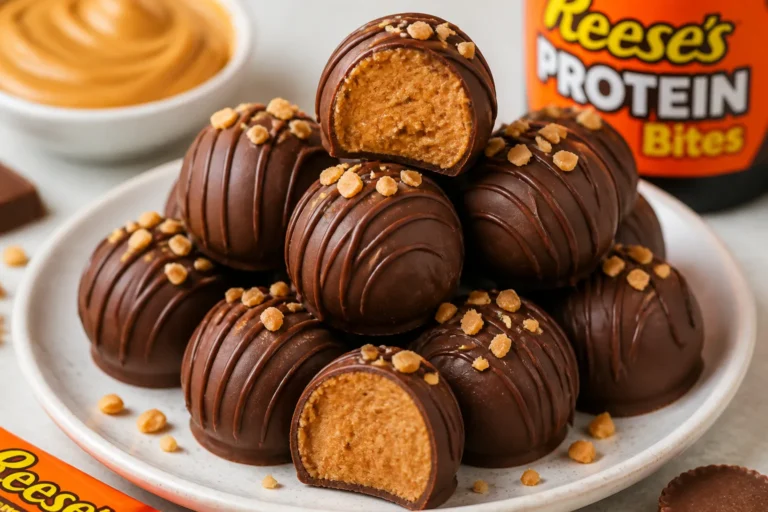 High Protein Reese’s Protein Bites – A Quick, Satisfying Snack