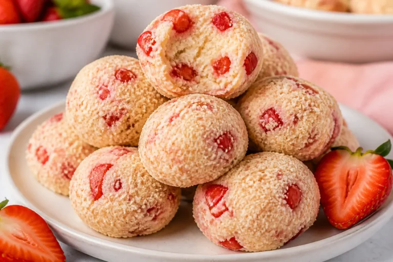 High Protein Strawberry Shortcake Protein Bites – A Sweet Snack With Serious Staying Power