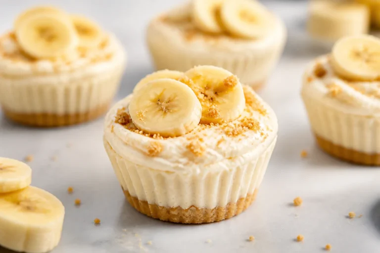 High Protein Banana Cream Pie Protein Cups – Creamy, No-Bake Treats With A Protein Boost
